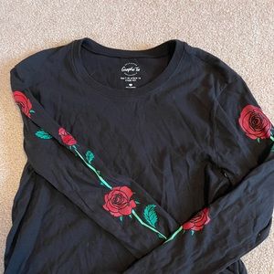 Hollister Rose Graphic Tee